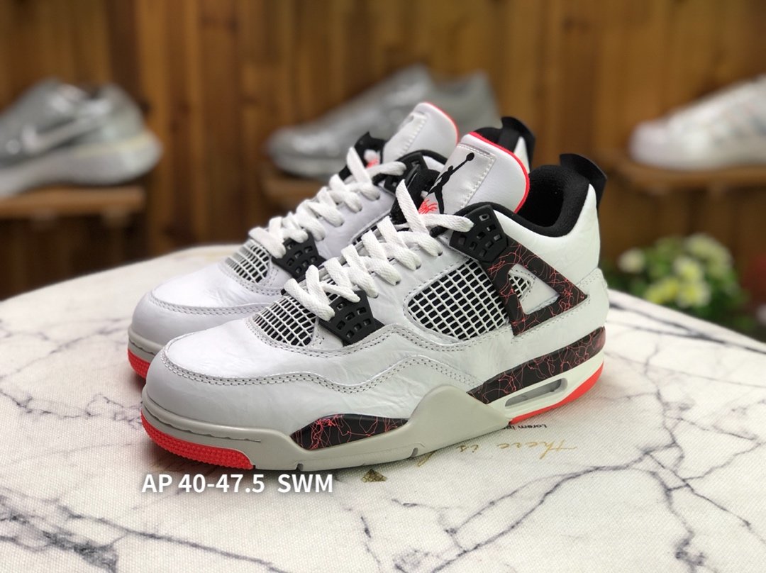 『纯原』air jordan iv hot lava aj4 乔丹4代篮球鞋